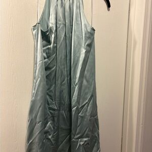 Amanda Uprichard Silk Halter Dress